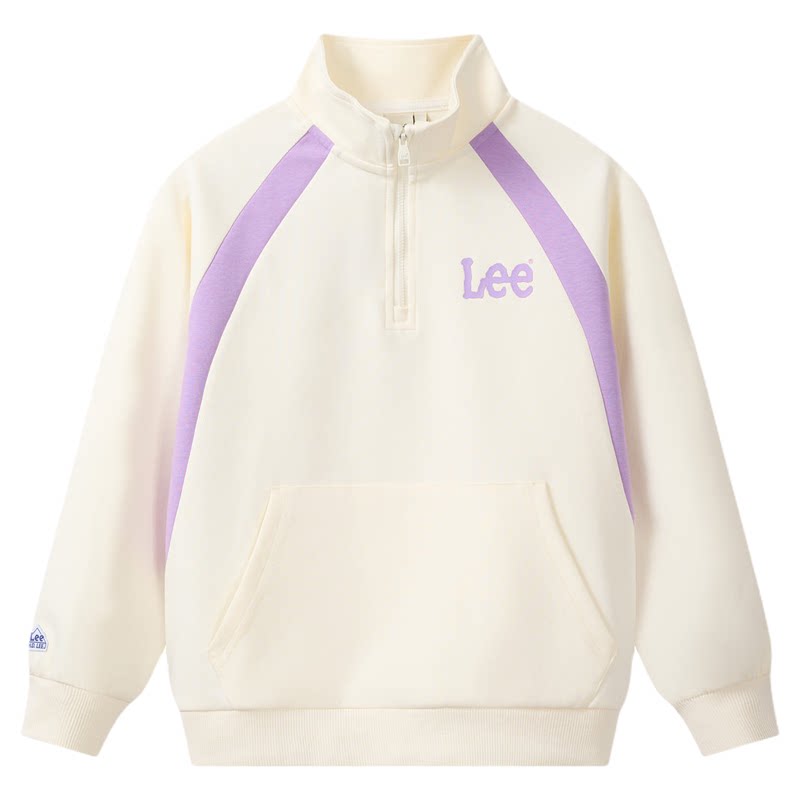 Leekids春秋男女童立领卫衣