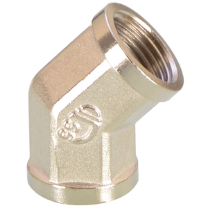 4分铜三通接头不锈钢色弯头直接电镀四通活接内外丝燃气水管配件