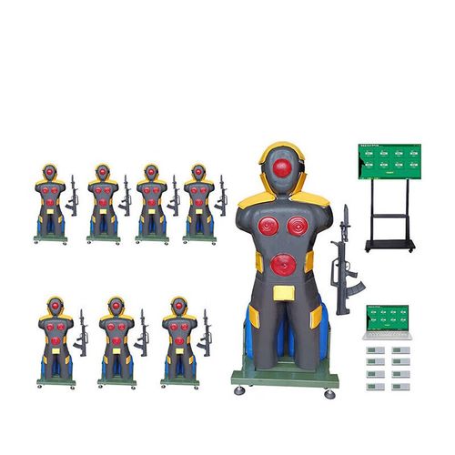 刺杀基本技术考评系统 一拖二靶