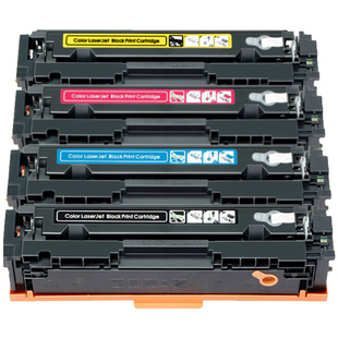 能率适用易加粉hp惠普cf500a硒鼓cf500x Pro M254dw/dn/nw M280nw M281fdw/fdn/cdw 202a墨盒 大容量彩色