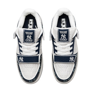 MLB透气板鞋男鞋女鞋2025冬季新款运动鞋老花鞋休闲鞋情侣鞋鞋子