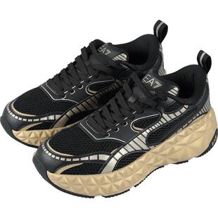 Armani阿玛尼EA7男鞋2025新款夏季透气老爹鞋增高运动休闲鞋子男