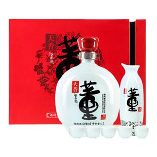 董酒天香54度1L礼盒装含酒具贵州董香型白酒 节日礼赠 伴手礼