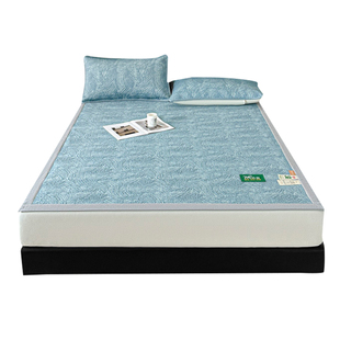 A类凉感冰豆豆凉席可机洗2025新款夏季床笠款冰丝席三件套空调席