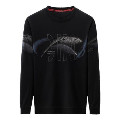 啄木鸟加绒纯棉卫衣打底衫男