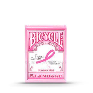 正品美国原装粉色单车牌粉红单车扑克粉绿单车粉红丝带 近景舞台