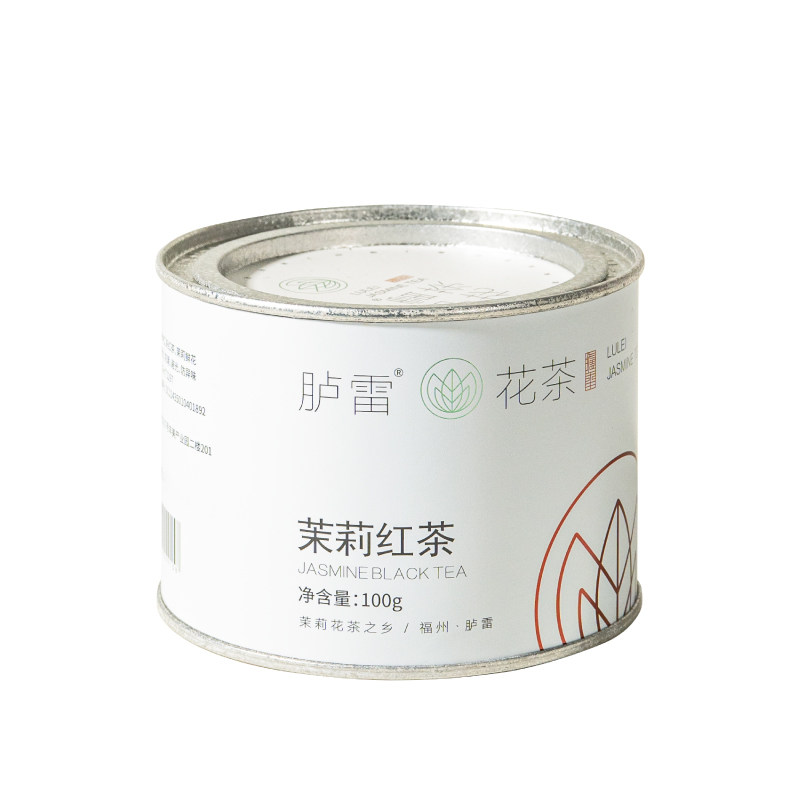 2025年新茶茉莉红茶100g胪雷花茶蜜香罐装创新香巴拉茶福建福州