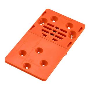 衣橱柜门木工铰链限位开孔器安装模板定位尺一字定位辅助神器工具