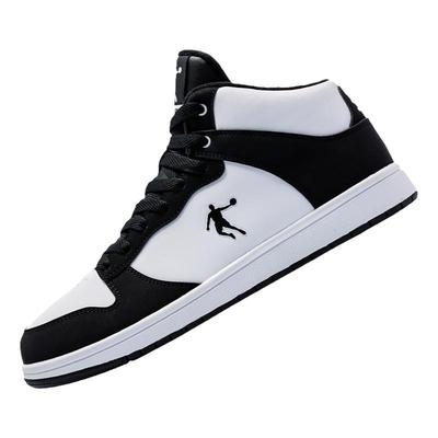 乔丹高帮板鞋男鞋加绒保暖运动鞋