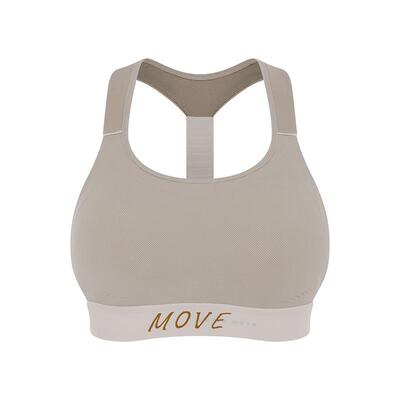 AIMER MOVE/爱慕运动春醒内衣女士无钢圈悬浮杯中支撑运动文胸