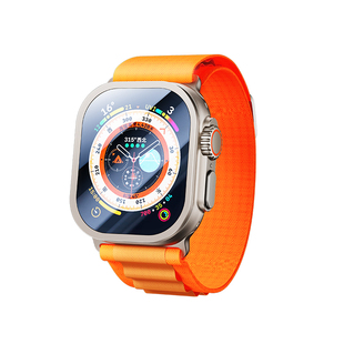 【正品康宁】闪魔适用苹果新款ultra3保护膜applewatch钢化ultra2手表iwatch钛合金边框壳膜一体全屏二代贴膜