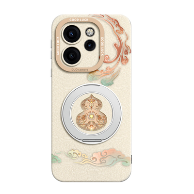 新款升级高级感硅胶支架手机壳