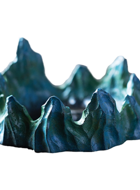 朱炳仁千里江山实用艺术风烟灰缸