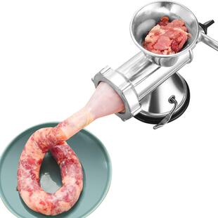 绞肉机手动家用灌香肠器手摇搅肉碎机香肠机灌肠机绞馅罐肉肠神器