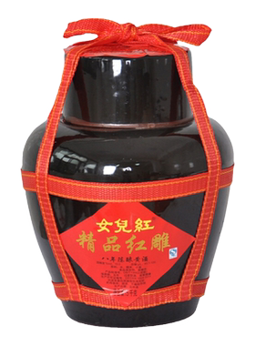 女儿红绍兴坛装半甜型花雕酒