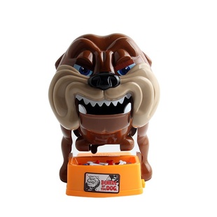 小心恶犬玩具 夹骨头的狗玩具 恶狗咬人偷骨头咬人狗整蛊吓人玩具