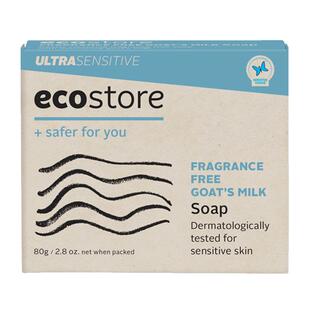 ecostore宜可诚低敏系列山羊奶亲肤皂孕妇可用洗澡沐浴洁面皂80g