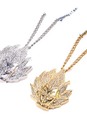 嘻哈饰品项链动漫孙悟空吊坠