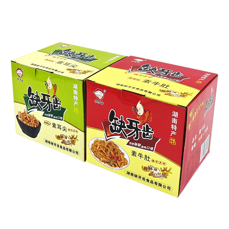 缺牙齿素牛肚素耳尖零食湖南休闲食品麻辣熟食香辣魔芋爽小吃包邮