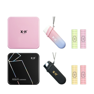 xit弹仓射益生菌含片清新口气持久无糖薄荷糖社交常备零食糖果