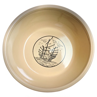 老式和面盆陶瓷不粘面加厚大号汤盆揉面发面盆家用复古洗菜陶瓷盆