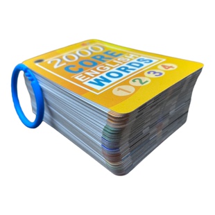 2000高频单词1000 Basic English Words英语单词卡点读卡片阅读机