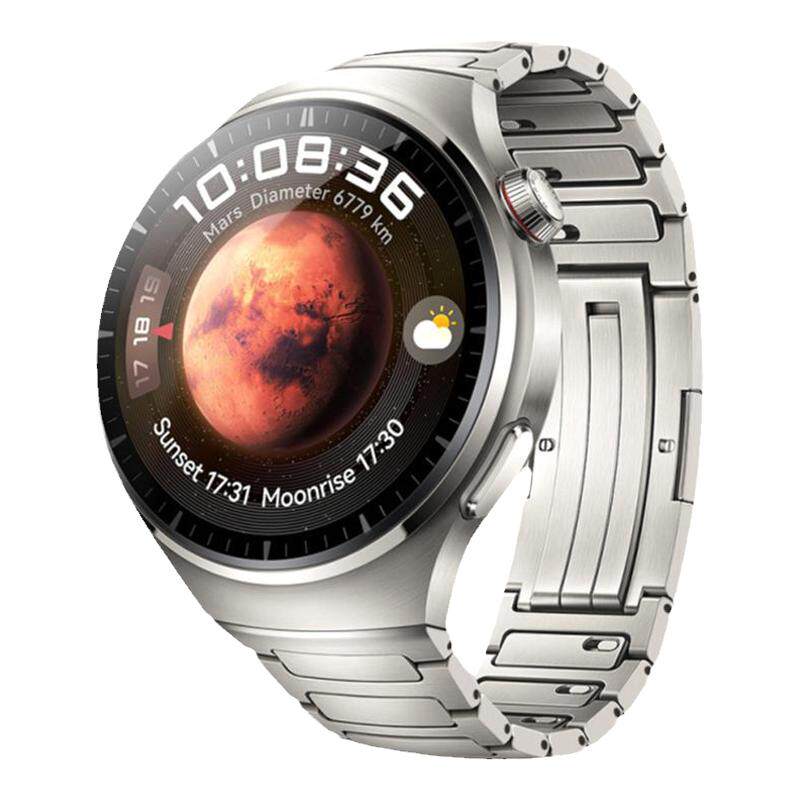 适用华为watch4pro表带男的gt6手表带gt7系列专用gt5火星钛原装钛金属4新款纯钛46mm男士智能夏季防水po