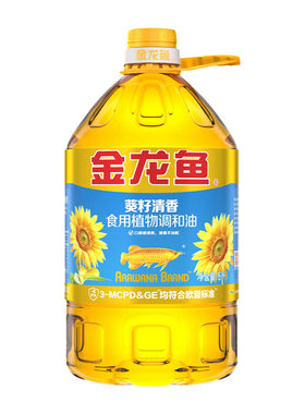 金龙鱼葵花籽清香型食用调和油5L