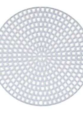 圆形网格片板塑料包包毛线diy
