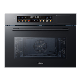 美的GS5微蒸烤炸炖一体机家用嵌入式微波四合一蒸烤箱电蒸箱烤箱