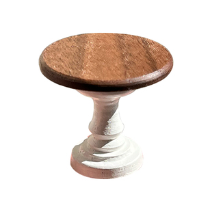 12分黑胡桃甜品架娃屋6分蛋糕托盘blythe小布微缩面包店场景道具