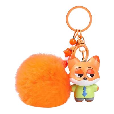 【正版授权】疯狂动物城钥匙扣