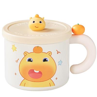 言仓水豚噜噜联名马克保温杯