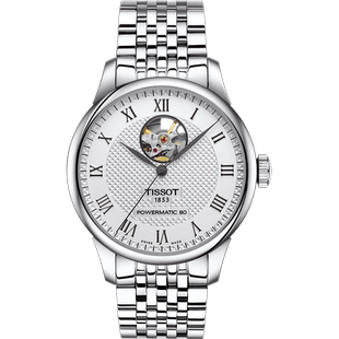 【自营】Tissot天梭力洛克男士手表镂空自动机械男表瑞士腕表送礼