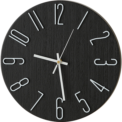 轻奢高档电子桌面时钟摆台式钟表摆放式静音座钟电视柜装饰品摆件