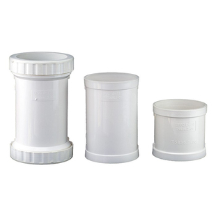 PVC50 75 110 160无台阶直接 无阻拦径快速接头管接 直通通古直接