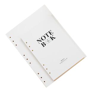 活页纸A5 B5横线活页笔记本6孔9孔20孔26孔活页内芯纸替芯替换线圈本芯加厚可拆可替换活页本芯