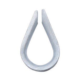 鸡心环铁镀锌钢丝绳鸡心环套环三角环夸口钢丝保护环心形环绳皮