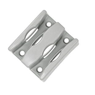 浴室玻璃移门吊轮底座下滑块止摆器淋浴房推拉门固定块限位器配件