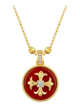 【送礼推荐】鸢尾花高贵优雅项链