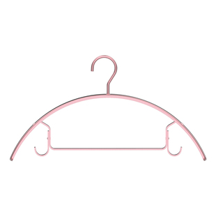 网红绿色衣架家用挂衣无痕衣架轻奢太空铝合金不起包防滑衣服架子