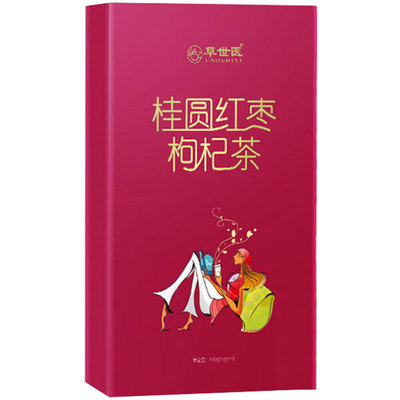 红枣桂圆枸杞茶包冲300克/盒