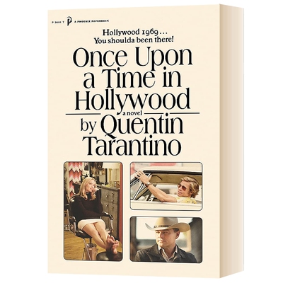 华研原版 好莱坞往事 英文原版 Once Upon a Time in Hollywood 昆汀·塔伦蒂诺的第一部小说 英文版 进口英语书籍