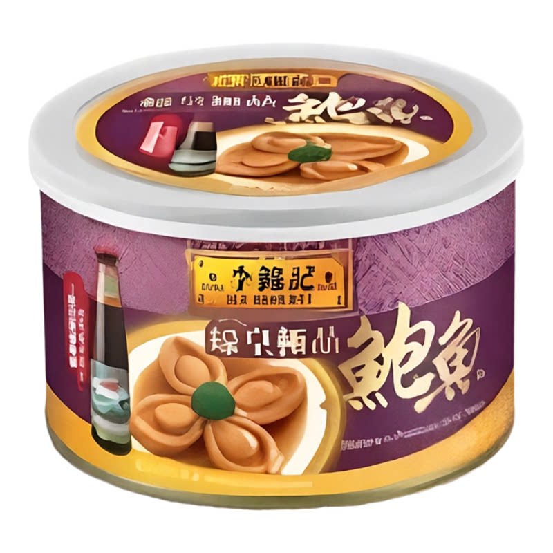 李锦记香港蚝皇鲍鱼180gx4秘汁鲍鱼海味珍馐胶原蛋白家宴鲜嫩肥美