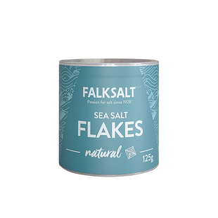 进口FALKSALT福克天然晶片海盐125g原味晶片海盐调味料原味海盐