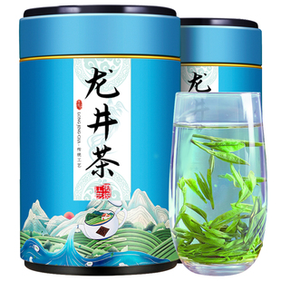 正宗杭州龙井茶绿茶2025新茶雨前特级豆香型散装罐装礼盒装茶叶