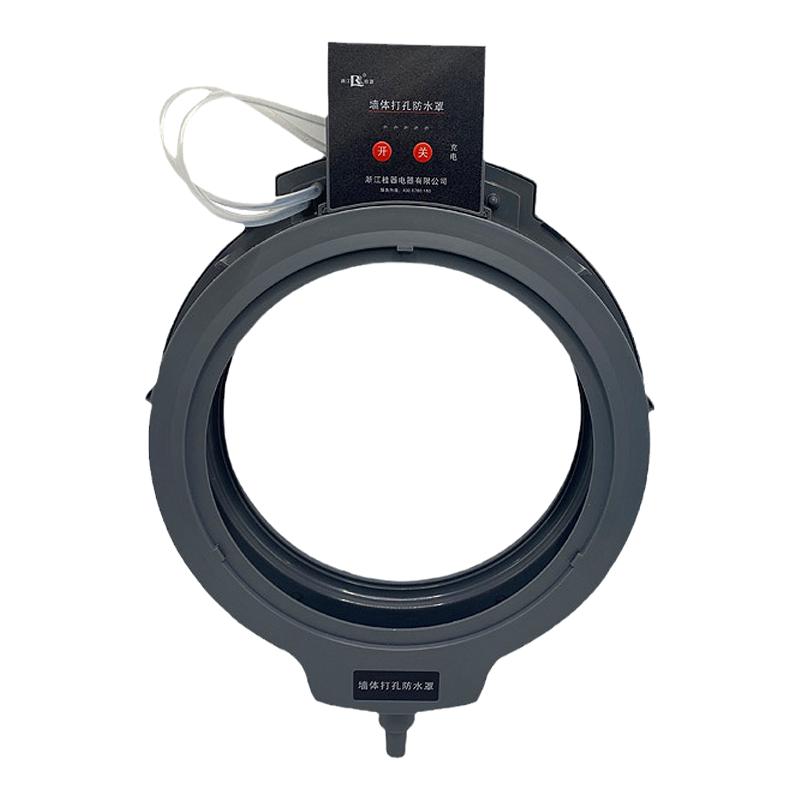 水钻打孔防水罩空调油烟机真空吸附钻孔接水防污神器电动防尘罩