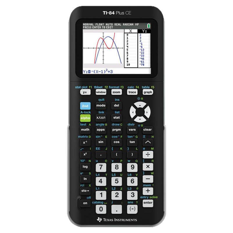 TI-84plusCE彩屏图形编程计算器