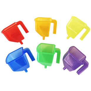 瑞吉欧幼儿园开放性材料感官游戏配件蒙特梭利早教教具环创漏斗