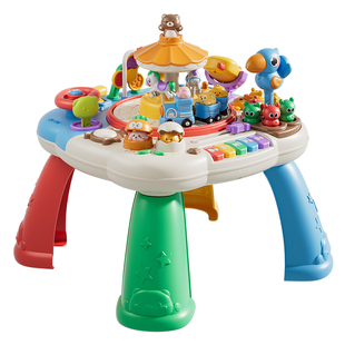 婴儿忙碌板蒙氏早教益智玩具宝宝1一3岁2儿童精细动作训练游戏桌6